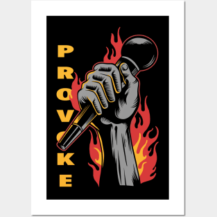 Provoke Posters and Art